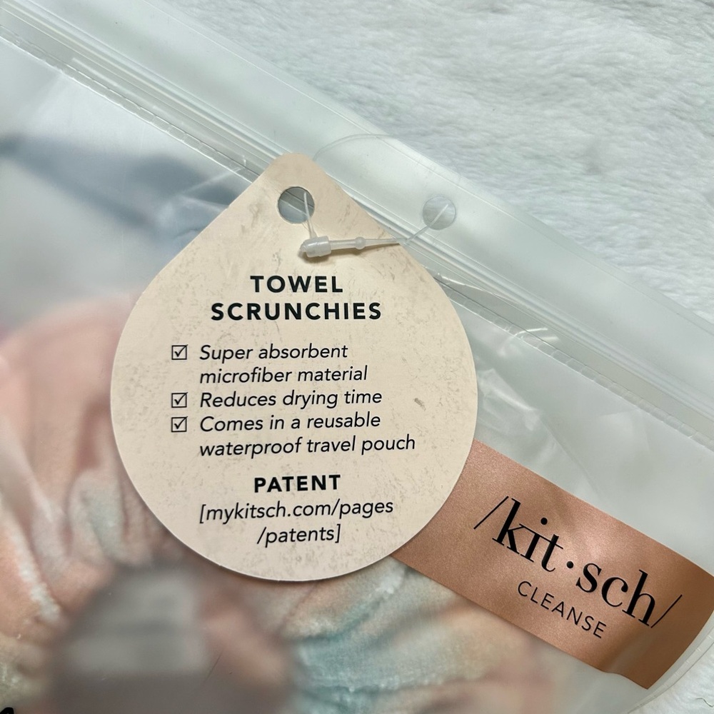 Kitsch Microfiber Towel Scrunchies 2-pack - Picture 3 of 3